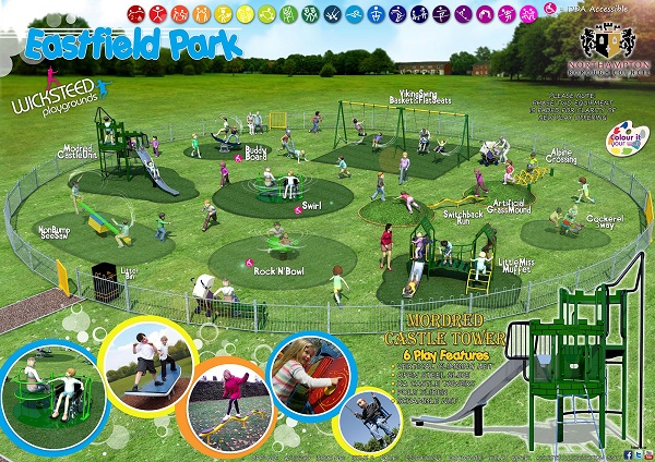 New play area to open at Eastfield Park this weekend | Northamptonshire ...