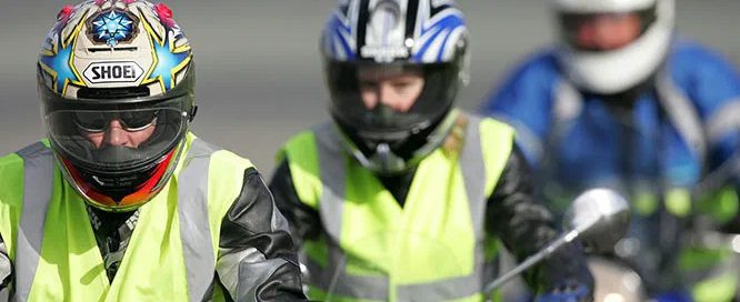 Learning to ride a motorcycle