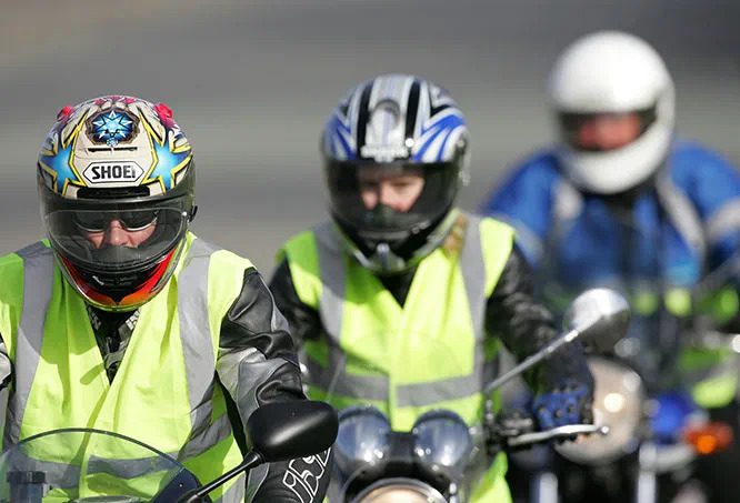 Learning to ride a motorcycle