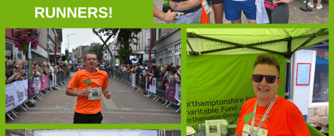 Charity's local supporters took part in the Amazing Northampton Run to raise money for local NHS hospitals