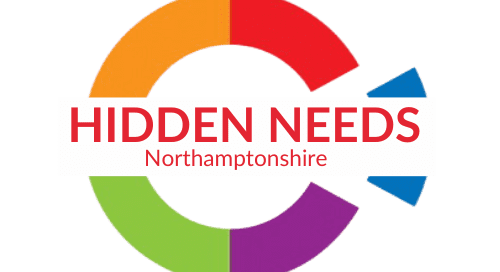 Colourful new logo for the Northamptonshire Hidden Needs Report