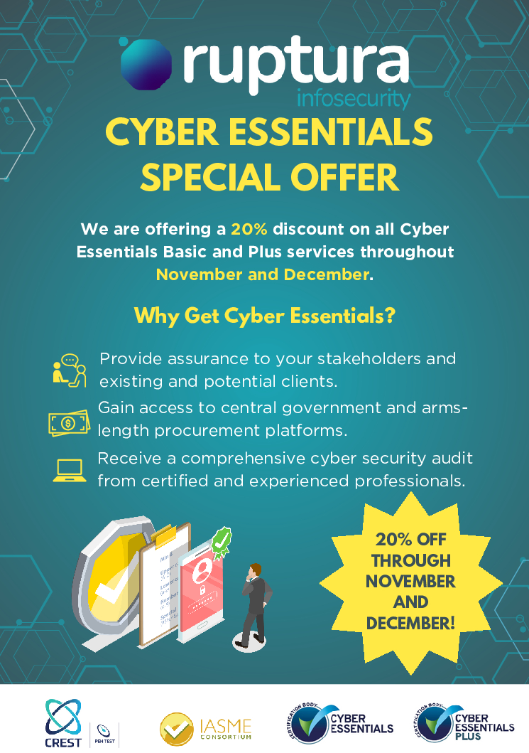 Don’t miss out! – Cyber Essentials Certification Offer ends December 31st | Northamptonshire Chamber of Commerce