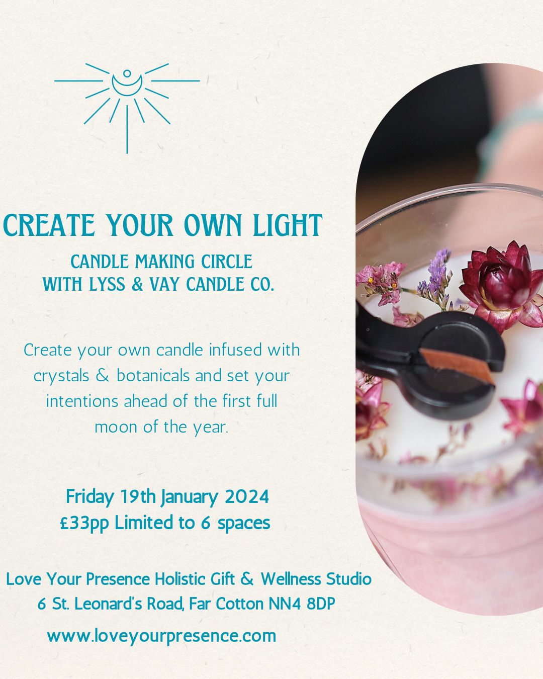 CREATE YOUR OWN LIGHT – MAKE YOUR OWN CANDLE | Northamptonshire Chamber of Commerce