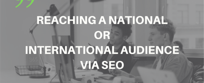 national international SEO