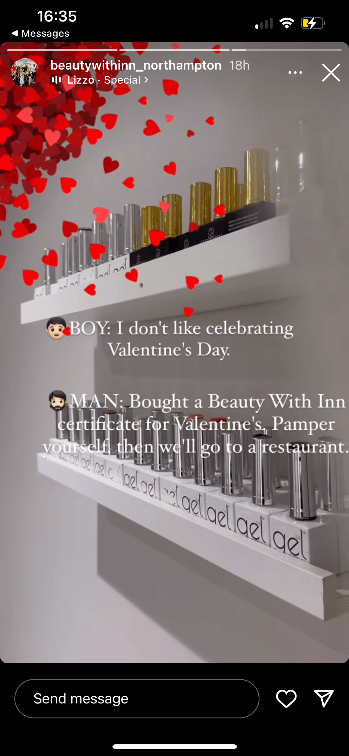 Valentines at Beautywithinn | Northamptonshire Chamber of Commerce