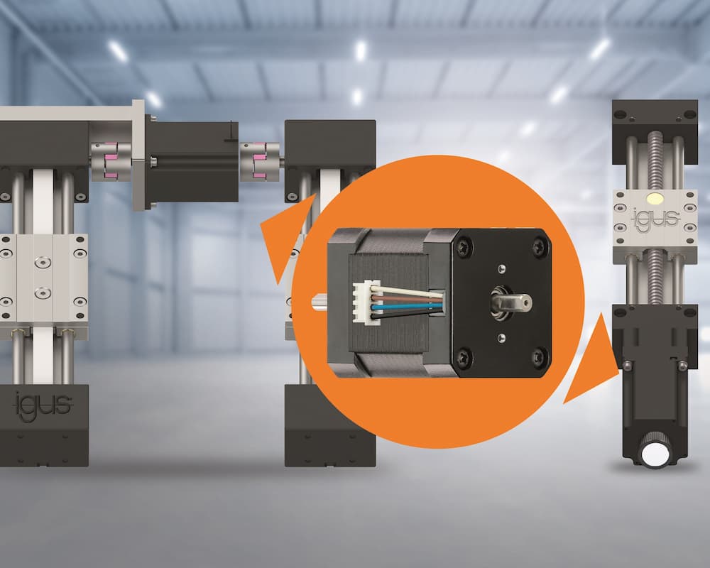 Two drives in one: igus launches dual drive stepper motor | Northamptonshire Chamber of Commerce