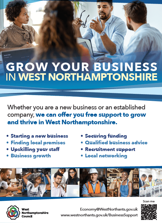 Business support in West Northamptonshire