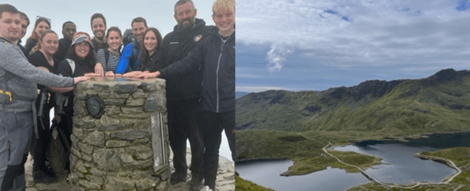 Accountants and business advisors, Azets, climb Snowdon for local charity