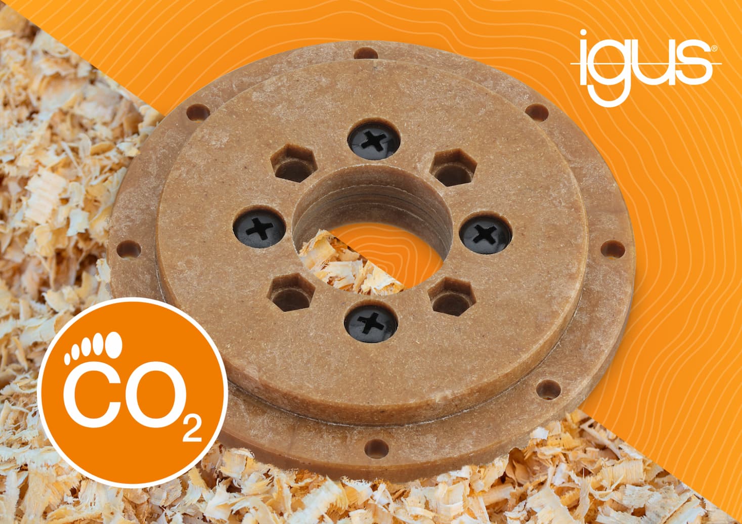 It’s all in the mix! igus presents new slewing ring bearing made of wood and plastic | Northamptonshire Chamber of Commerce