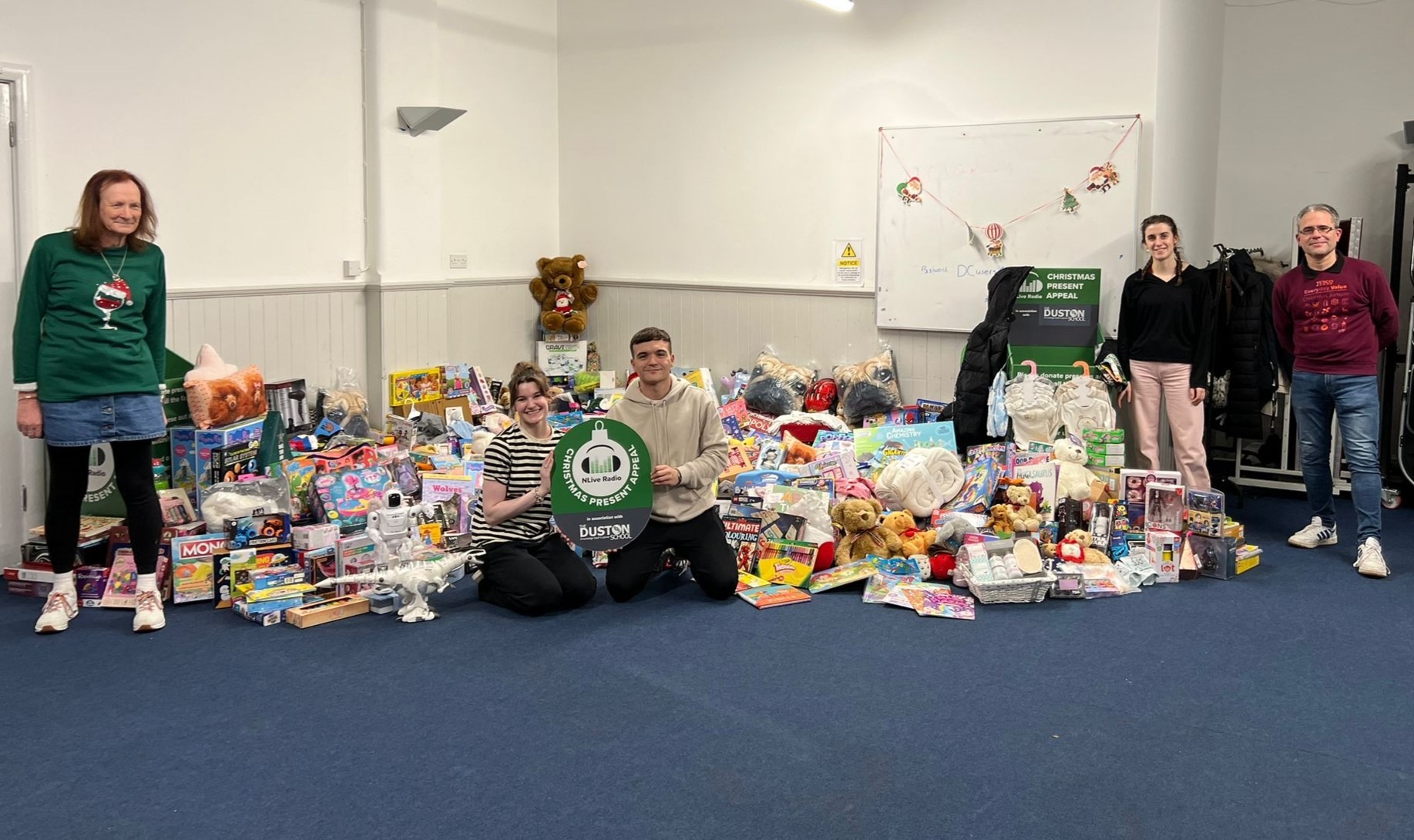 NLive Radio receives over 1,300 presents for its 2024 Christmas Present Appeal | Northamptonshire Chamber of Commerce