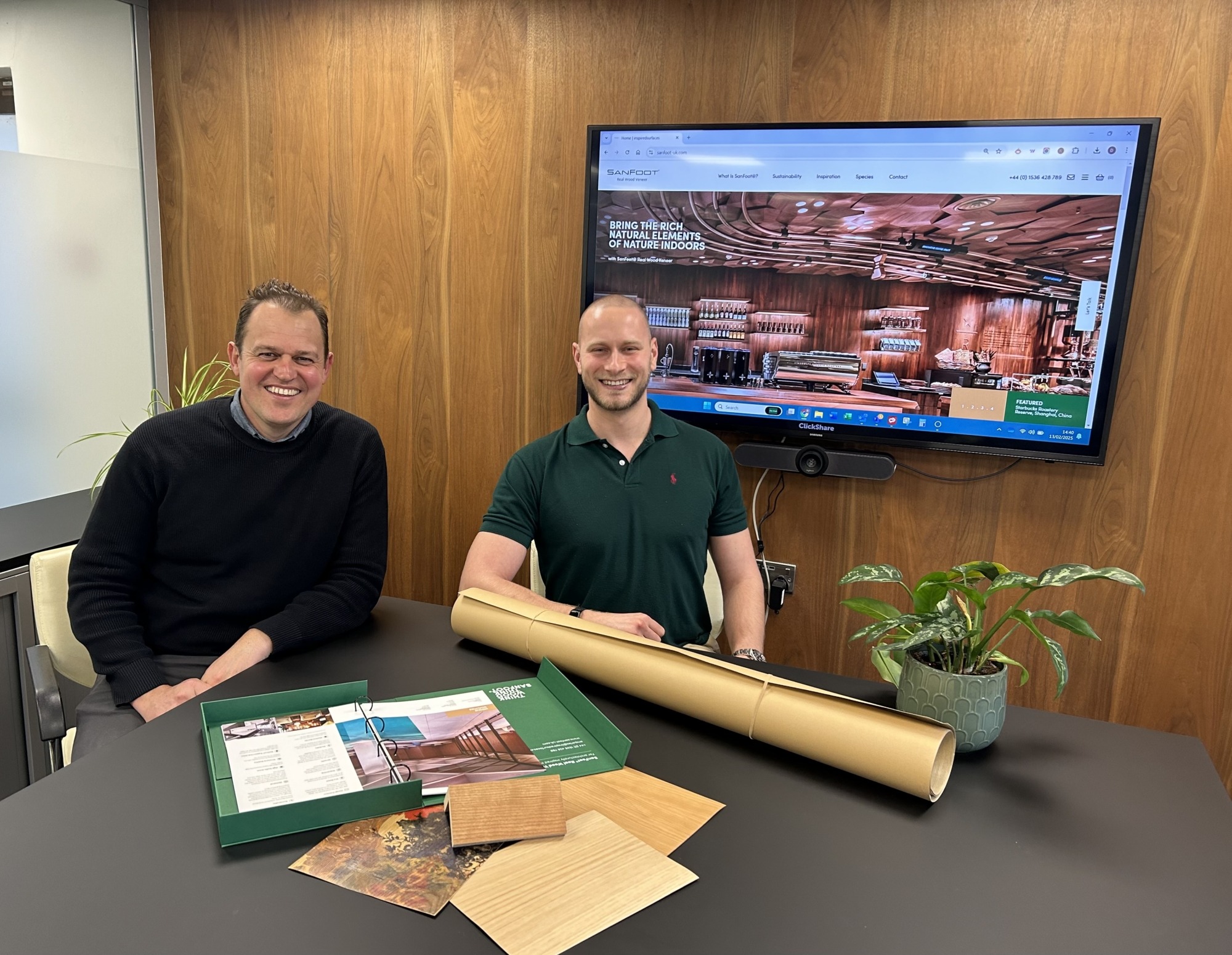 Award-winning Corby company partners with luxury wallcovering specialist to strengthen sustainability offering | Northamptonshire Chamber of Commerce