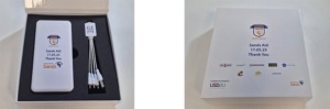 Gift set branded with sands united