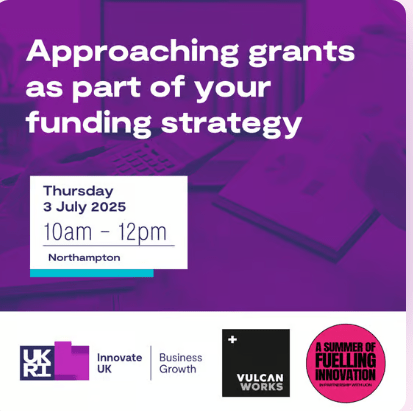 Want to fund your next big idea? Let’s talk grants! | Northamptonshire Chamber of Commerce