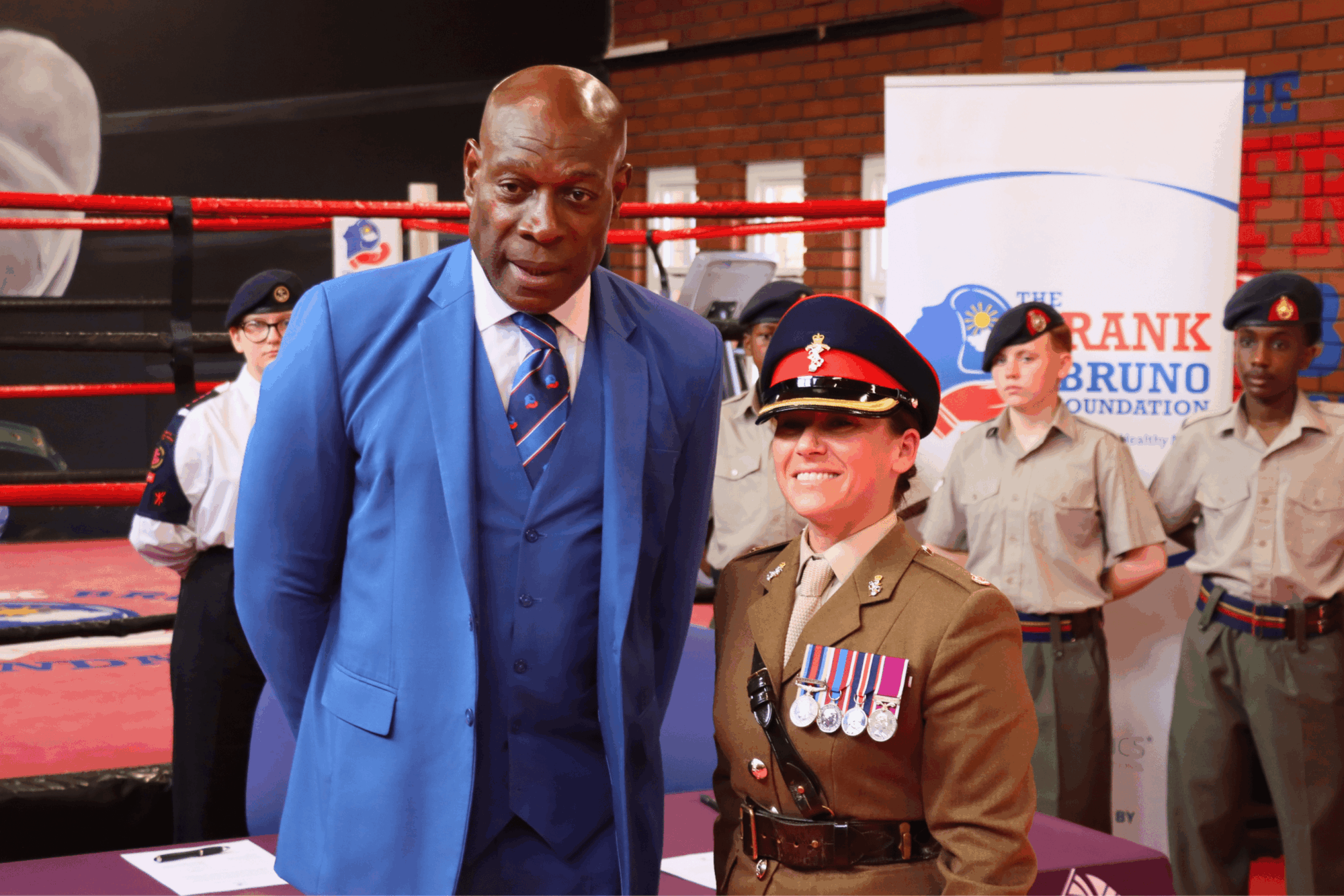 Frank Bruno’s boxing charity makes fresh Armed Forces pledge | Northamptonshire Chamber of Commerce