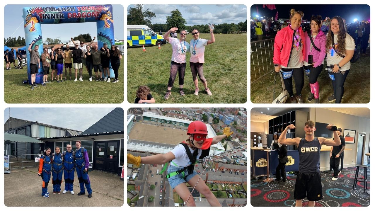 Four fundraisers to go in charity challenge | Northamptonshire Chamber of Commerce