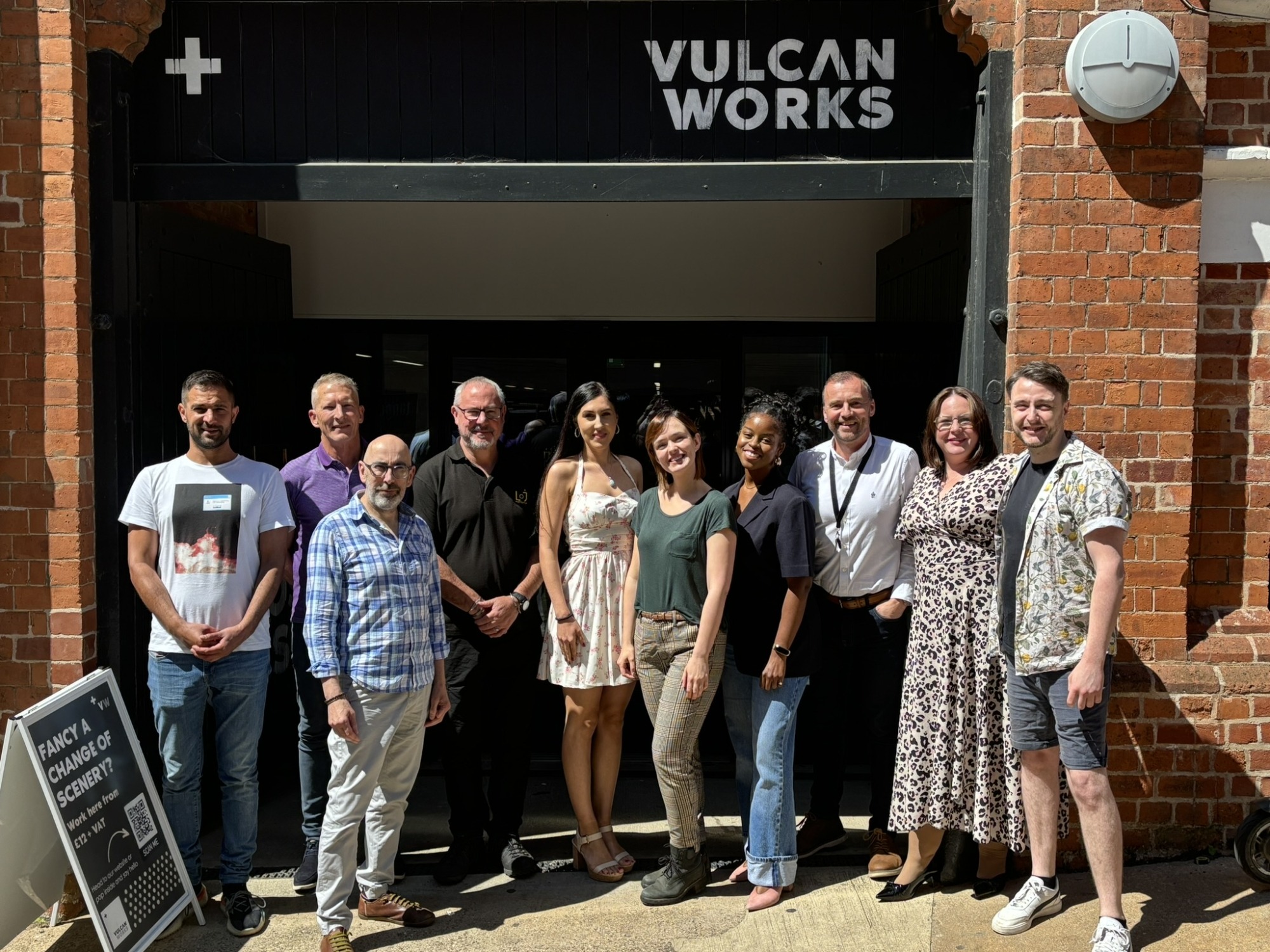 Vulcan Creatives first cohort