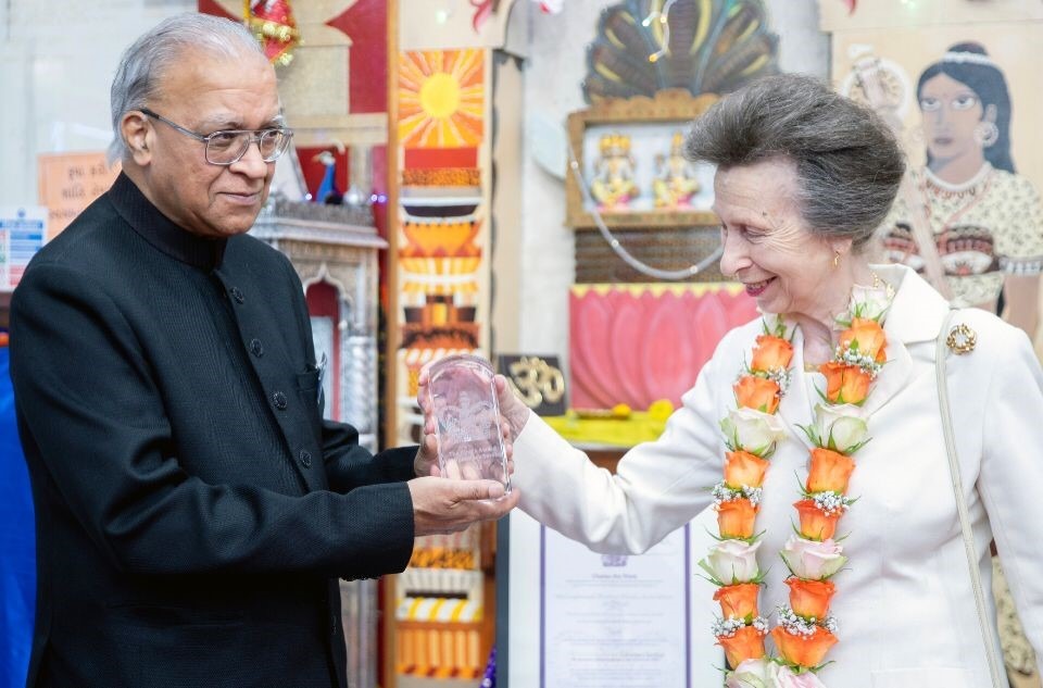 Wellingborough District Hindu Association Celebrates King’s Award with Visit from Princess Royal | Northamptonshire Chamber of Commerce