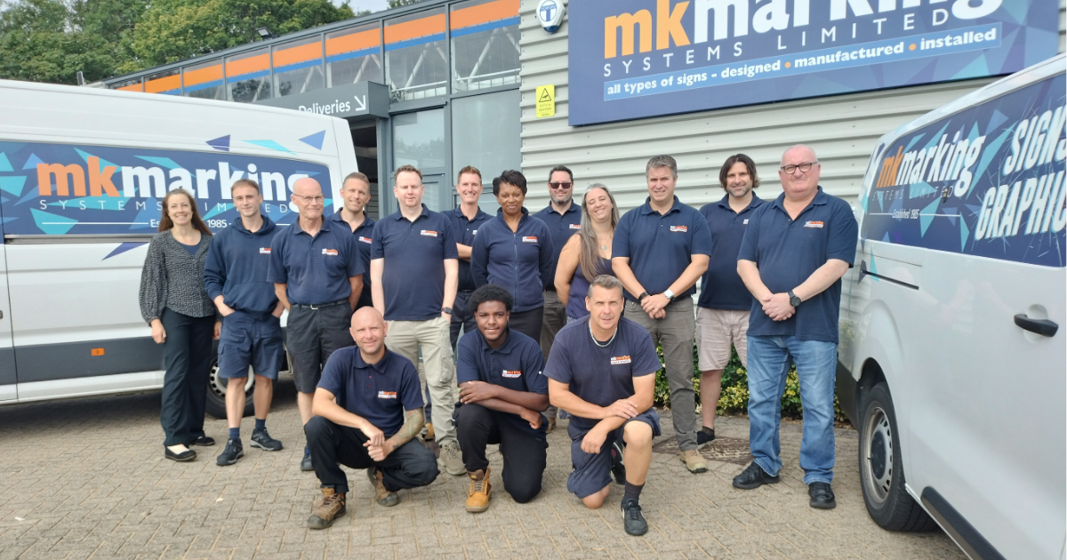 MK Marking Systems Team Photograph