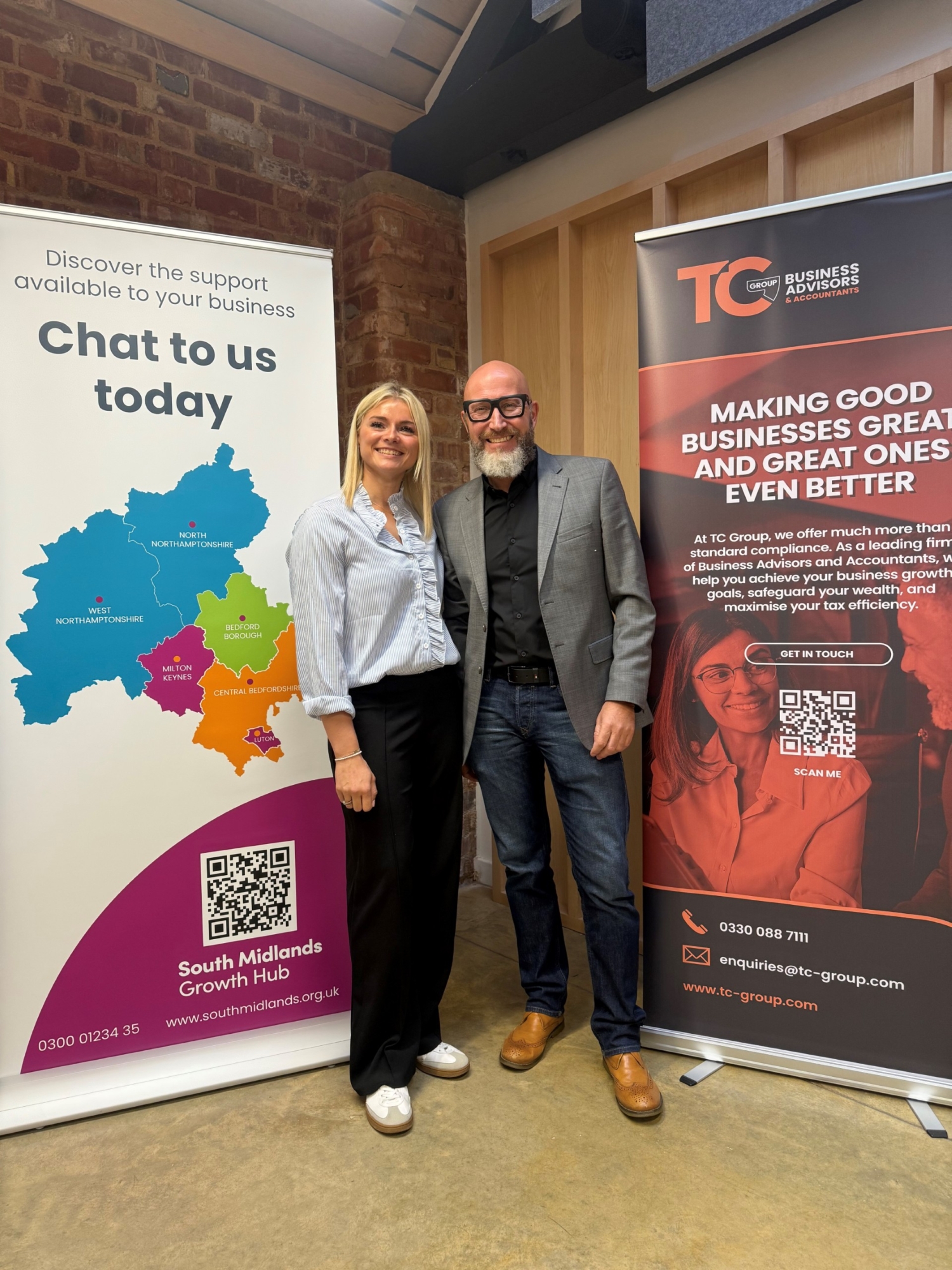 TC Group announced as first platinum sponsor of the South Midlands Growth Hub | Northamptonshire Chamber of Commerce