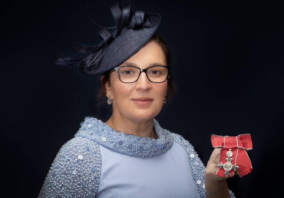 Teresa McCarthy-Dixon Presented with MBE for Services to the Community | Northamptonshire Chamber of Commerce