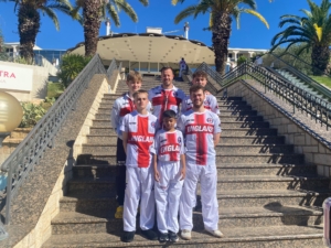 Proaction Martial Arts students proudly representing Team England and their local community at the ITF World Championships.