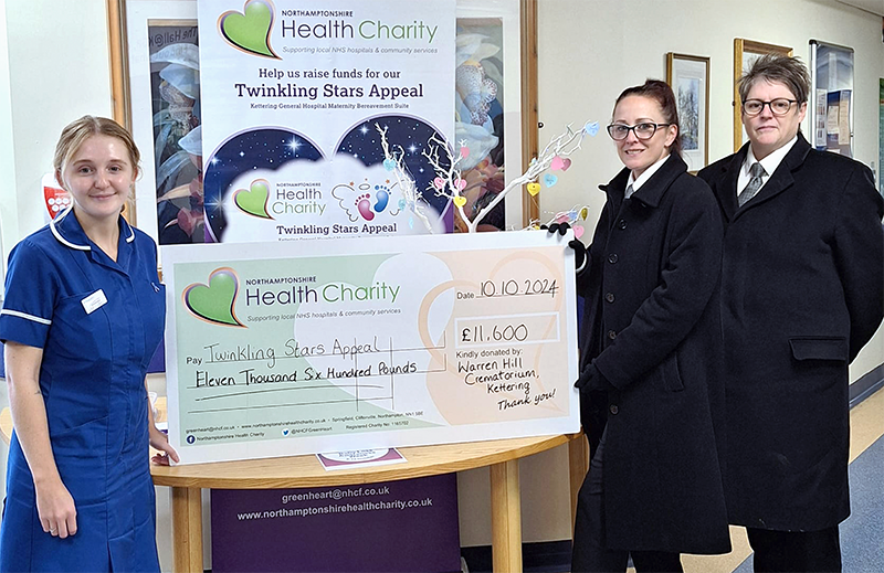 Bereavement Midwife at KGH Thanks Charity Supporters for Funding Baby Funerals | Northamptonshire Chamber of Commerce