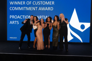 Proaction Martial Arts Makes Northamptonshire History with Back-to-Back Customer Commitment Awards | Northamptonshire Chamber of Commerce