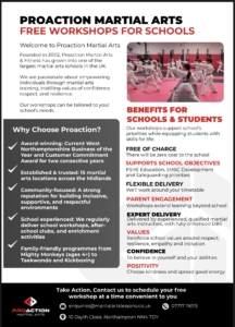 Proaction Martial Arts: Award-Winning Commitment to Community Wellbeing | Northamptonshire Chamber of Commerce