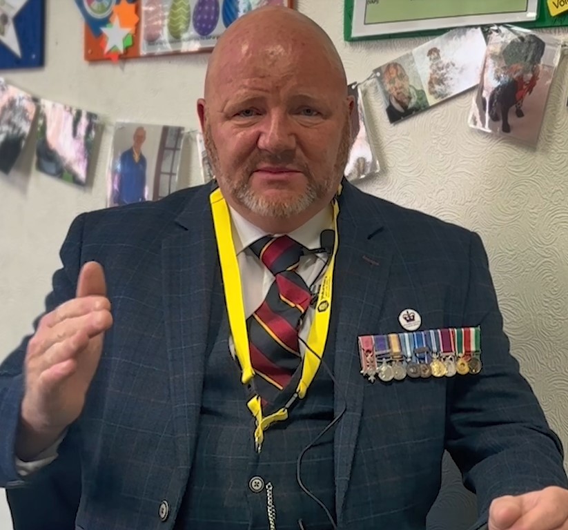 Veteran shares powerful message of hope to mark Remembrance Day | Northamptonshire Chamber of Commerce