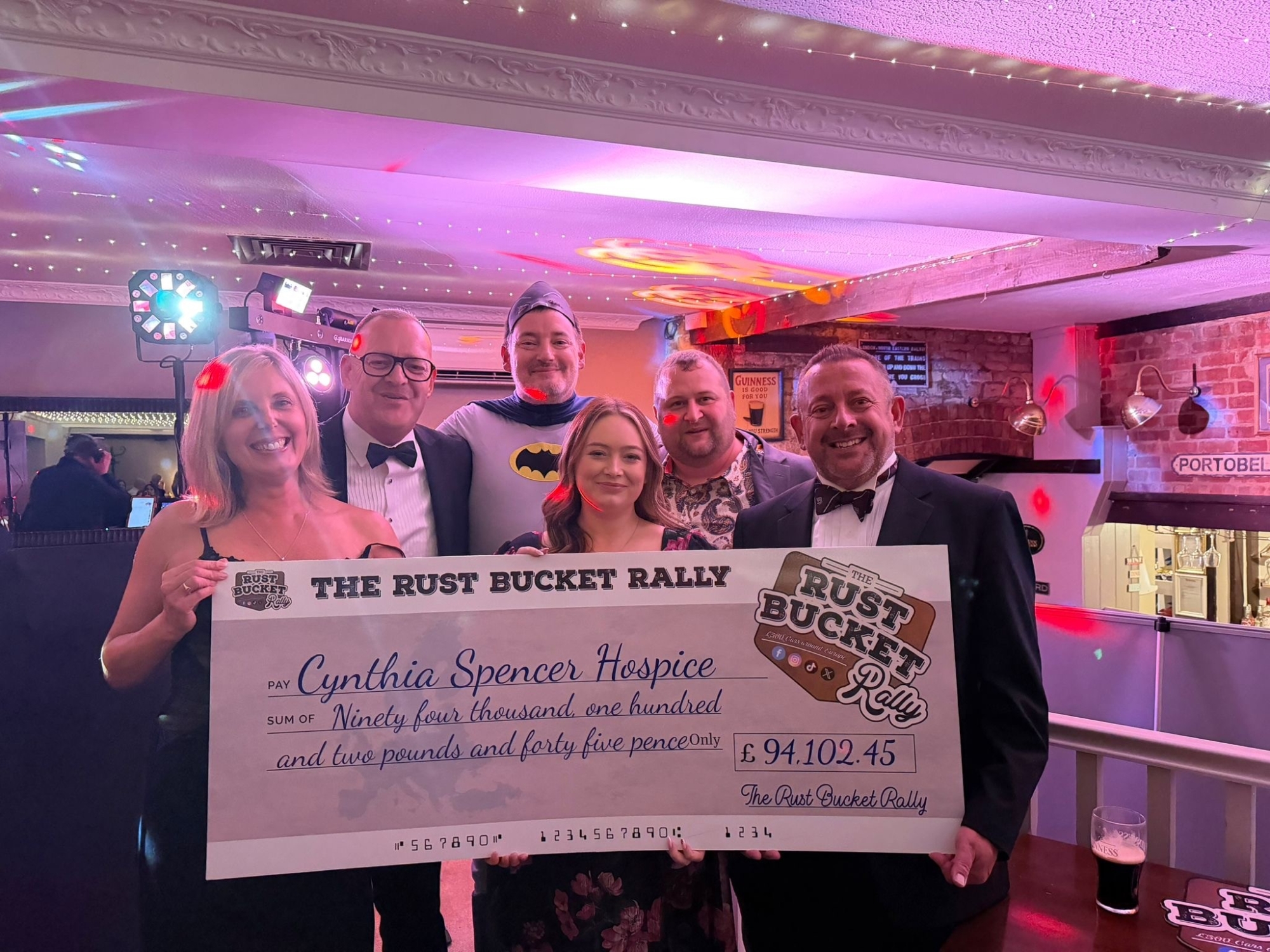 Huge donation from Rust Bucket Rally | Northamptonshire Chamber of Commerce