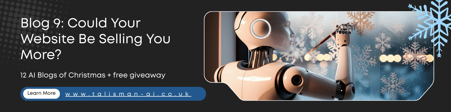 AI – 12 Blogs of Xmas Blog 9 The 12 AI Blogs of Christmas – Blog 9: Could Your Website Be Selling You More? | Northamptonshire Chamber of Commerce