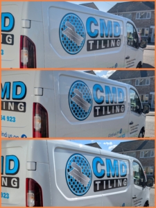 Ceramic Coating Transformed CMD Tiling’s Van, Yours Is Next | Northamptonshire Chamber of Commerce
