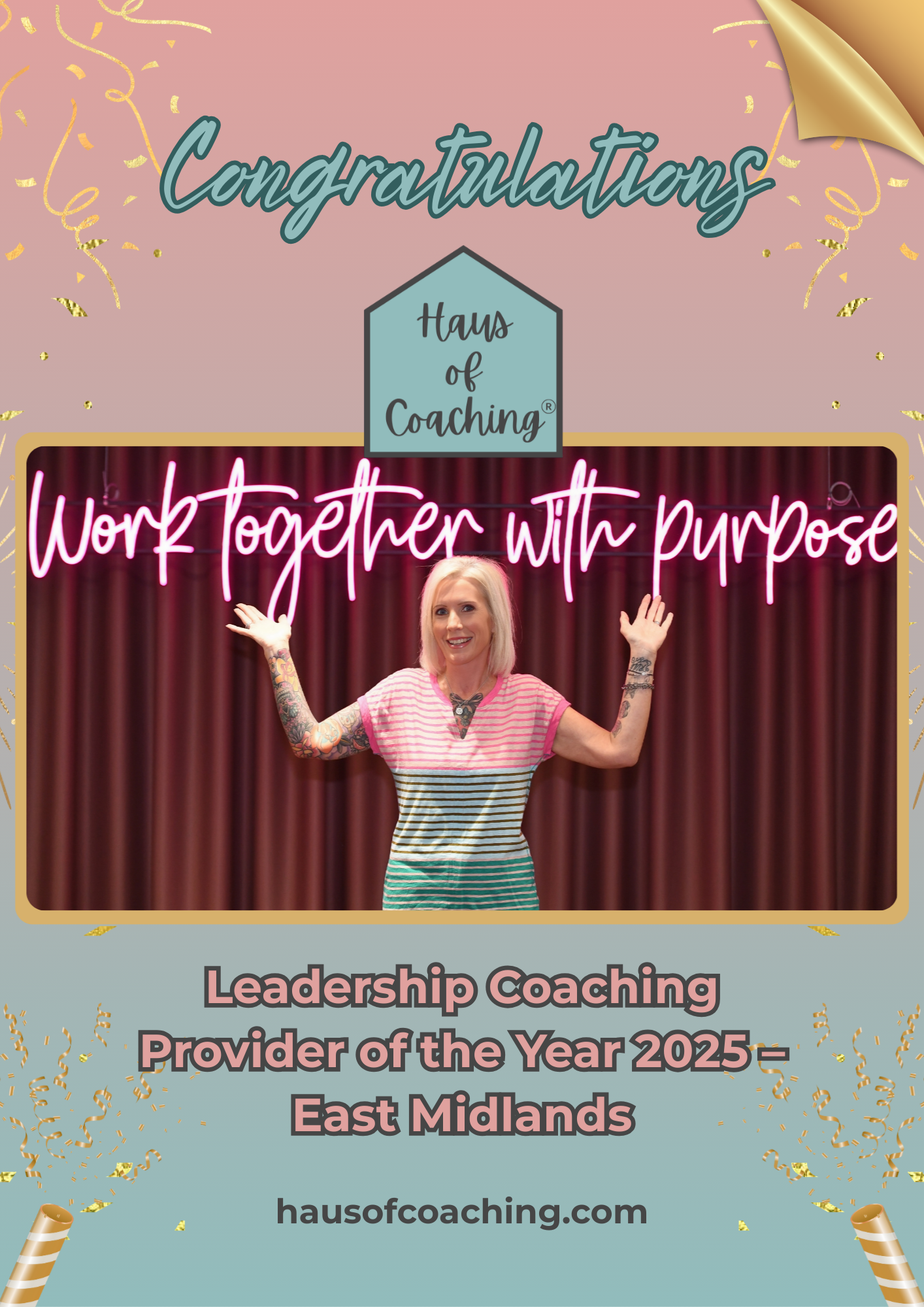Haus of Coaching Named Leadership Coaching Provider of the Year! | Northamptonshire Chamber of Commerce
