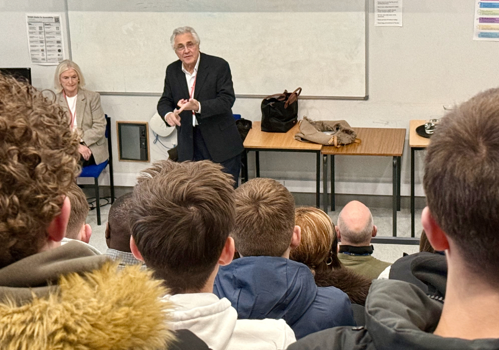 TV host encourages Northampton College students to ‘work hard and be lucky’ | Northamptonshire Chamber of Commerce