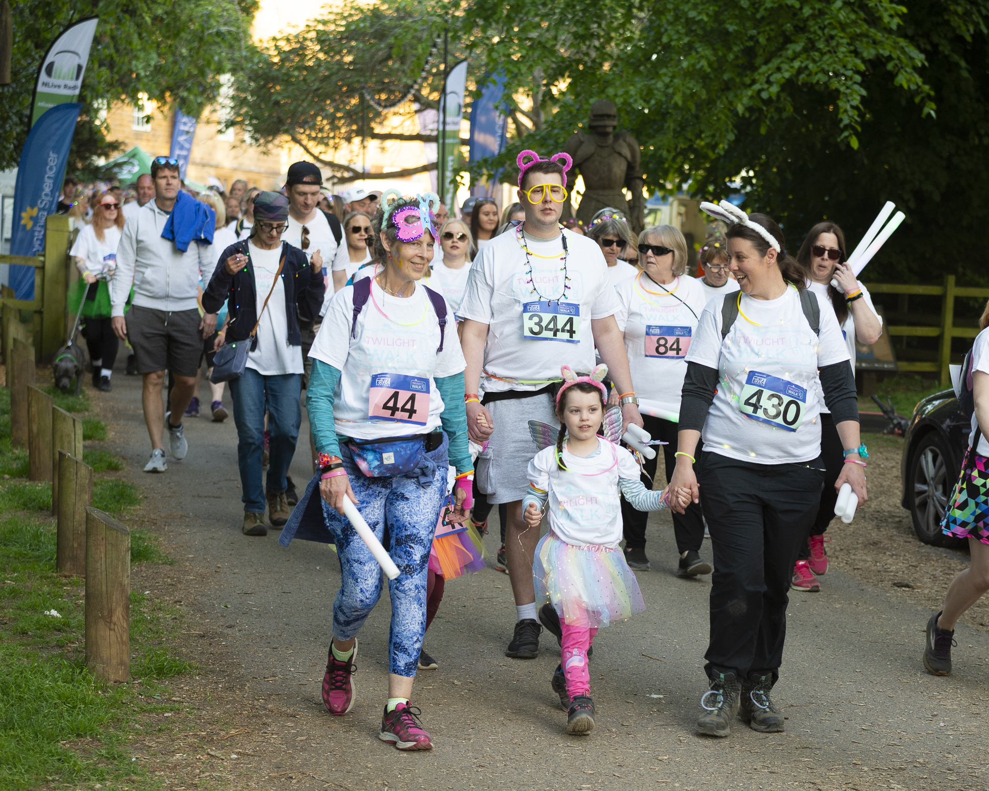 Twilight Walk 2025 family