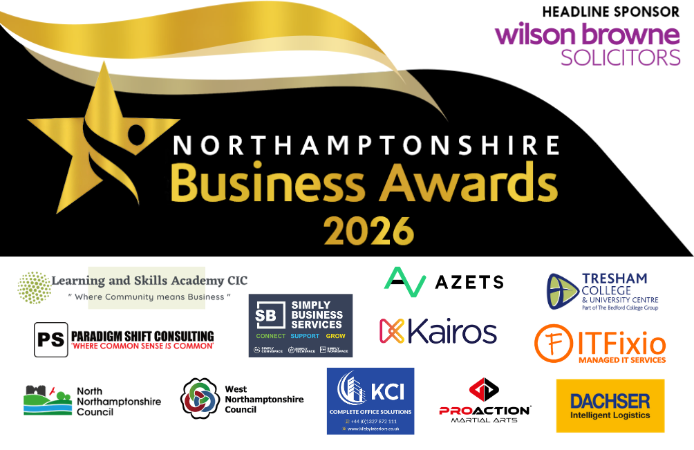 Northamptonshire Business Awards 2026 officially launched | Northamptonshire Chamber of Commerce