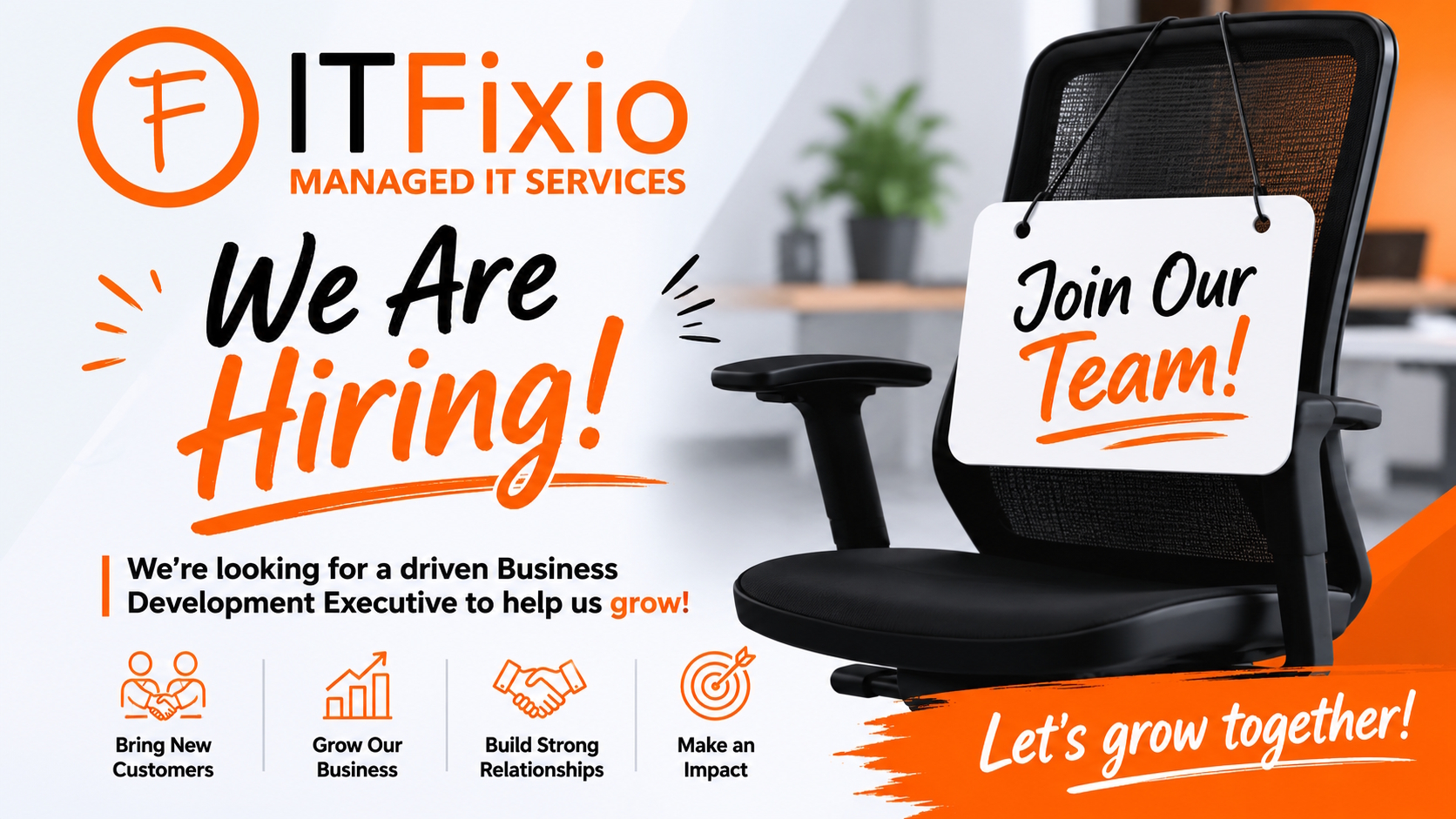 ITFixio (IT Services) seeks a Business Development Executive to Join Our Team | Northamptonshire Chamber of Commerce