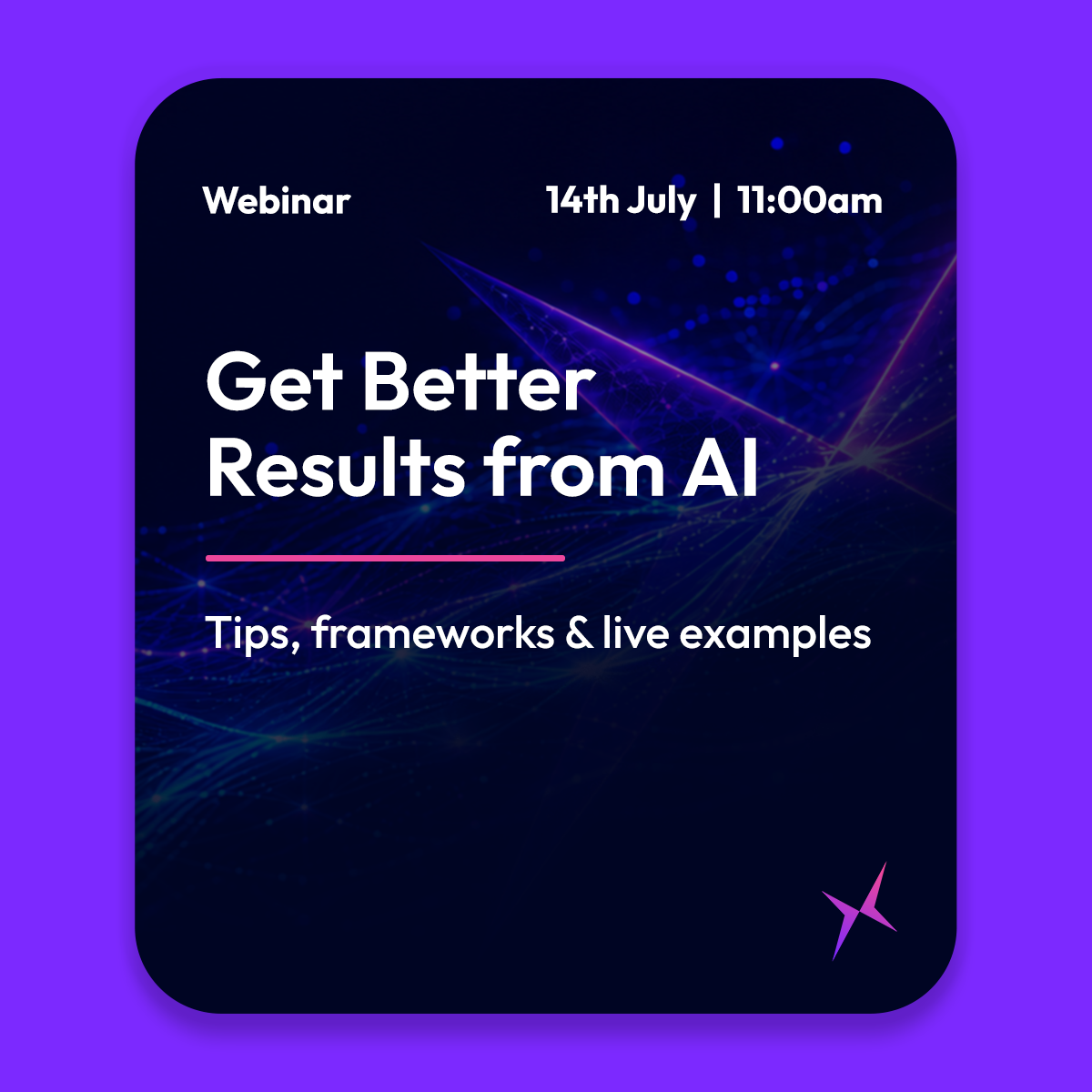 Webinar: Better Results from AI – Tips, Frameworks & Live Examples | Northamptonshire Chamber of Commerce