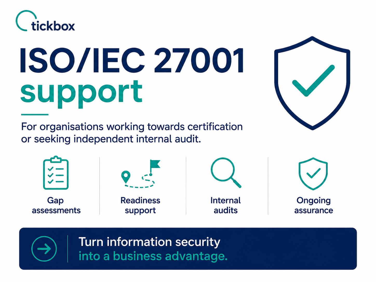 Tickbox launches ISO/IEC 27001 support | Northamptonshire Chamber of Commerce