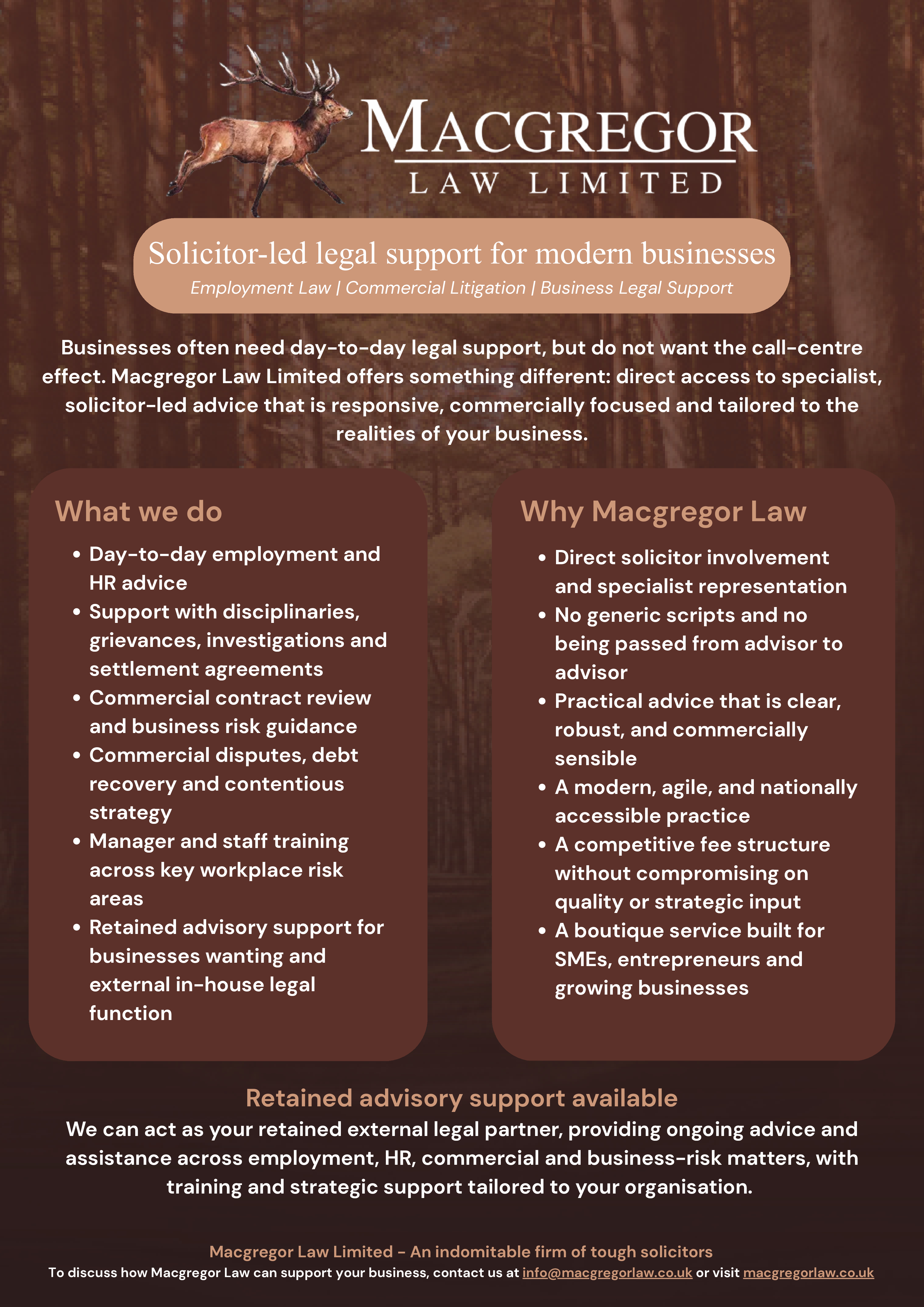 Employment Law and Commercial Litigation Support for SMEs | Northamptonshire Chamber of Commerce