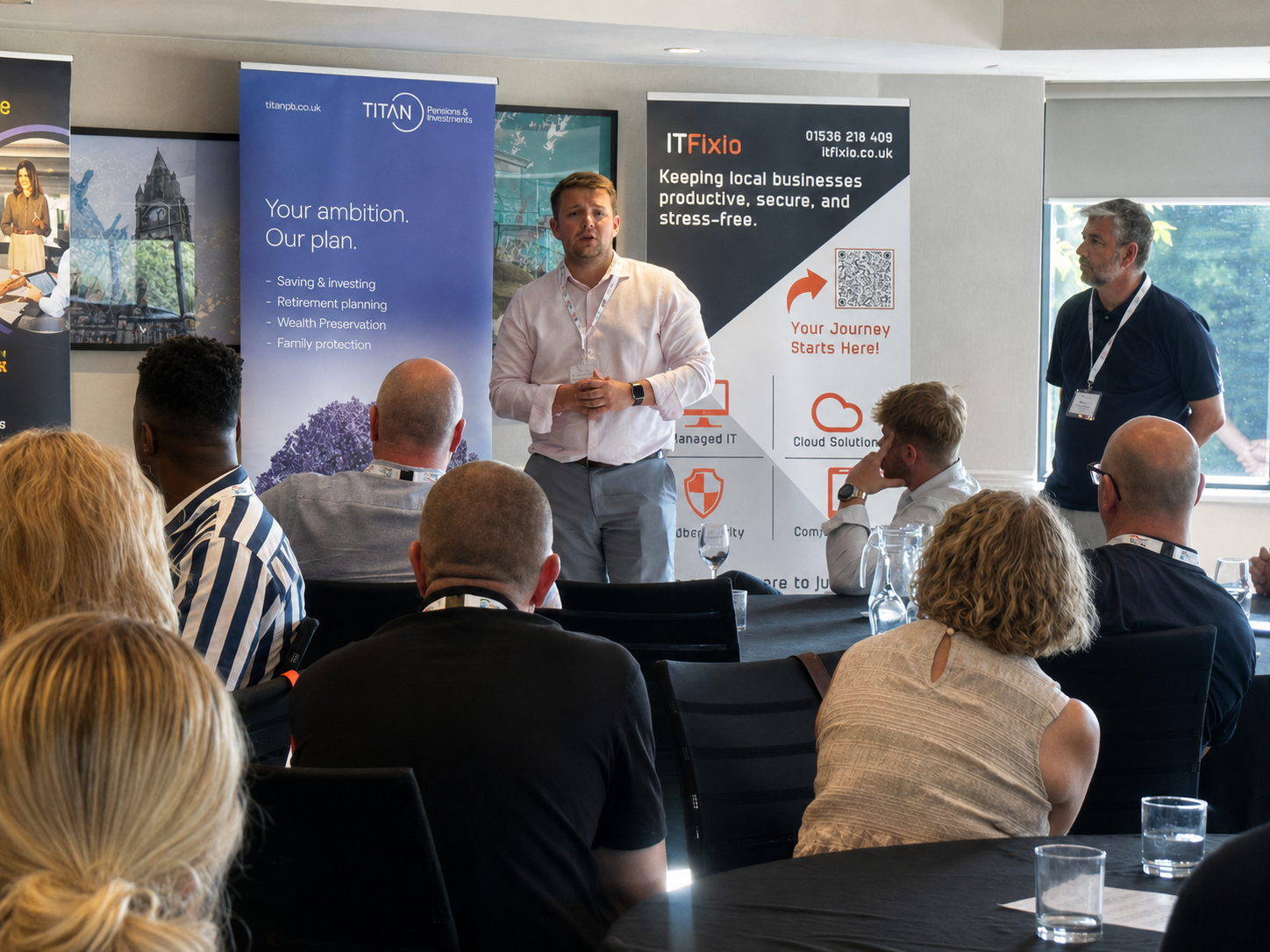 Meet the Neighbours:  Banner Stand | Milton Keynes Chamber of Commerce
