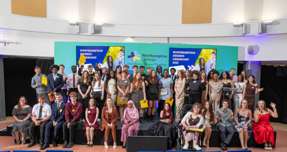 Northampton College celebrates outstanding student achievement at Booth Lane Awards | Northamptonshire Chamber of Commerce