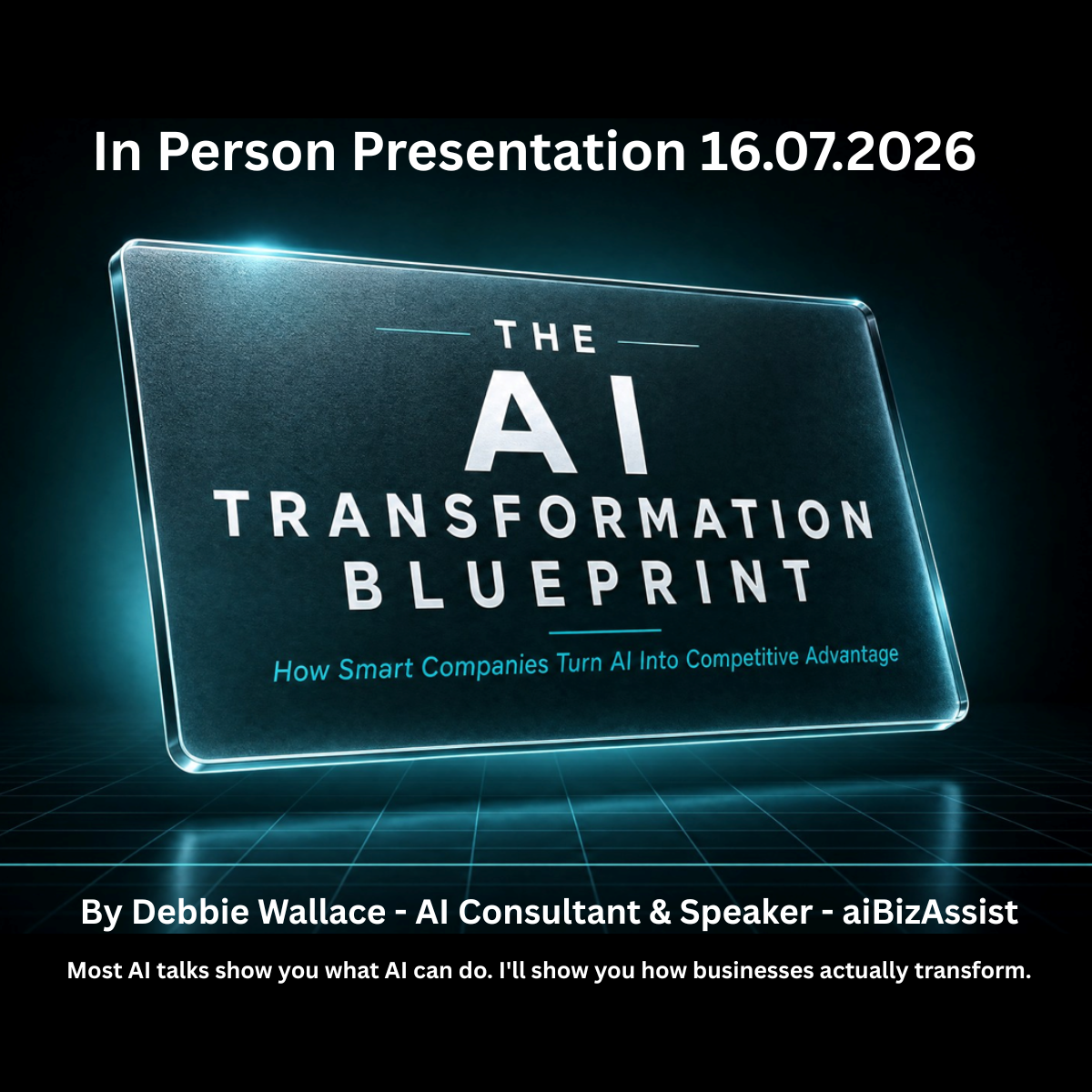 AI Transformation Blueprint Presentation | Northamptonshire Chamber of Commerce