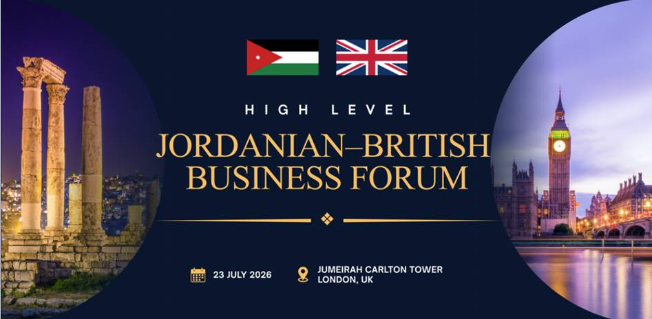 High Level Jordanian British Business Forum 23 July 2026 | Northamptonshire Chamber of Commerce
