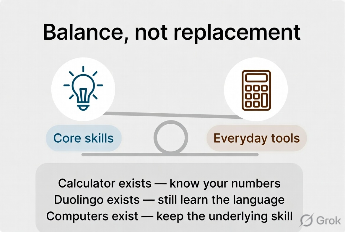 Tools are brilliant. But don’t let them replace your brain. 🧠 | Northamptonshire Chamber of Commerce