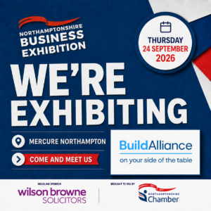 BuildAlliance is attending the Northamptonshire Business Exhibition on 24th September 2026