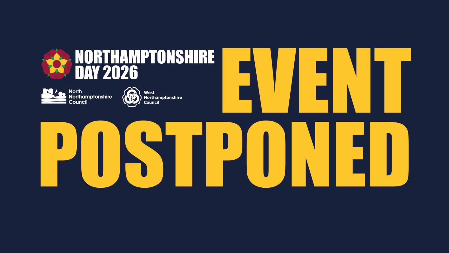 Northamptonshire Day 2026 event postponed due to forecast high winds | Northamptonshire Chamber of Commerce